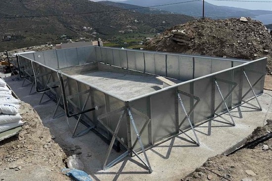 Consruction STEAM sauna construction sauna prefabricated pools 