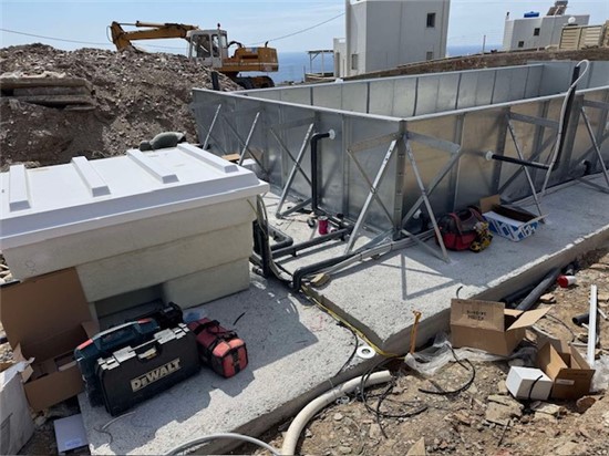 Consruction STEAM sauna construction sauna prefabricated pools