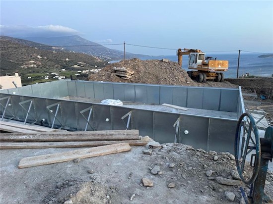 Consruction STEAM sauna construction sauna prefabricated pools