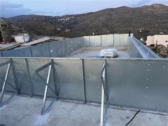 Consruction STEAM sauna construction sauna prefabricated pools