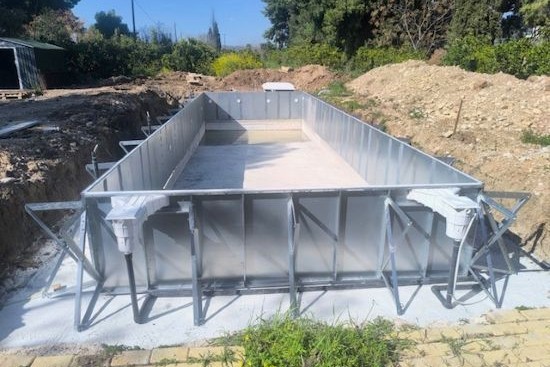 Consruction STEAM sauna construction sauna prefabricated pools 