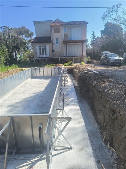 Consruction STEAM sauna construction sauna prefabricated pools