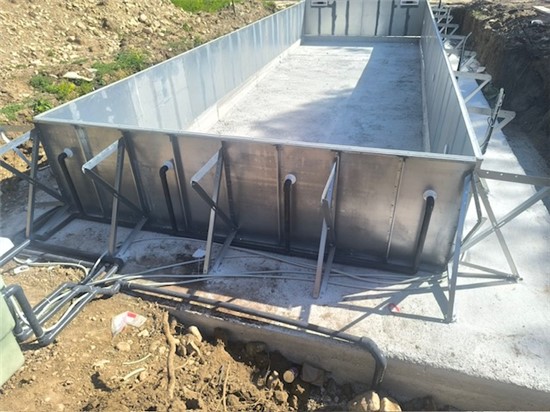 Consruction STEAM sauna construction sauna prefabricated pools