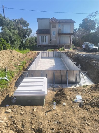 Consruction STEAM sauna construction sauna prefabricated pools