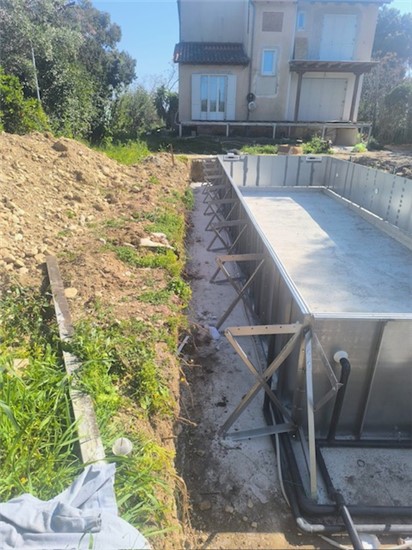 Consruction STEAM sauna construction sauna prefabricated pools