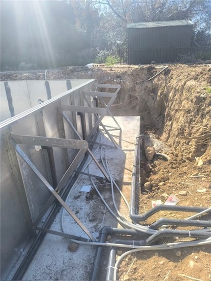 Consruction STEAM sauna construction sauna prefabricated pools