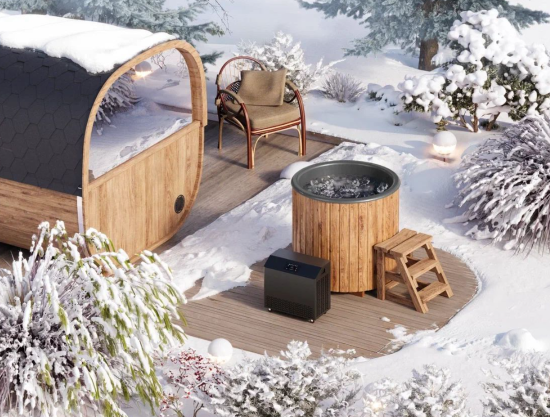 Consruction STEAM sauna construction sauna prefabricated pools 