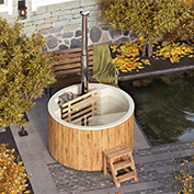 Consruction STEAM sauna construction sauna prefabricated pools