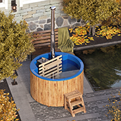 Consruction STEAM sauna construction sauna prefabricated pools