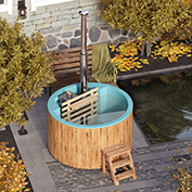 Consruction STEAM sauna construction sauna prefabricated pools