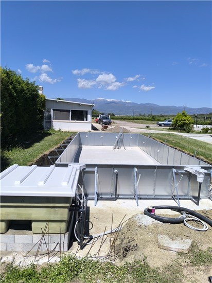 Consruction STEAM sauna construction sauna prefabricated pools