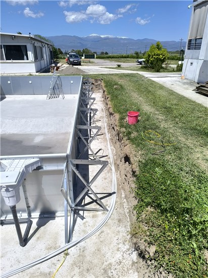 Consruction STEAM sauna construction sauna prefabricated pools
