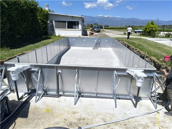 Consruction STEAM sauna construction sauna prefabricated pools