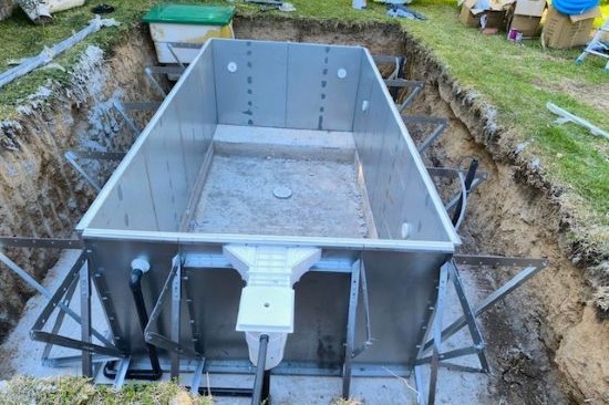 Consruction STEAM sauna construction sauna prefabricated pools 