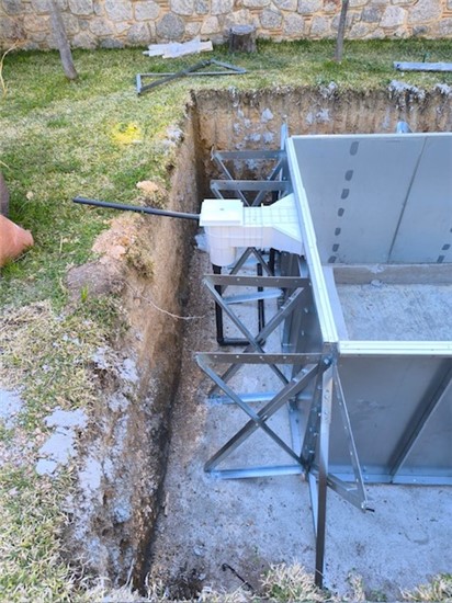 Consruction STEAM sauna construction sauna prefabricated pools