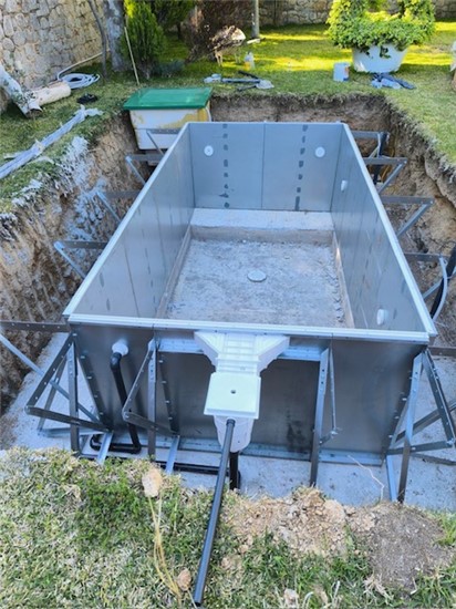 Consruction STEAM sauna construction sauna prefabricated pools