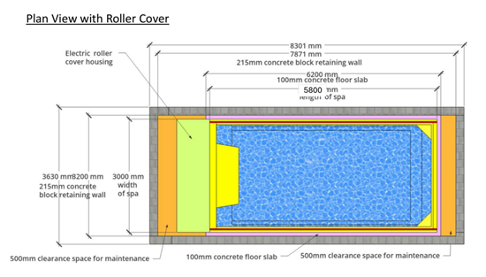 Consruction STEAM sauna construction sauna prefabricated pools