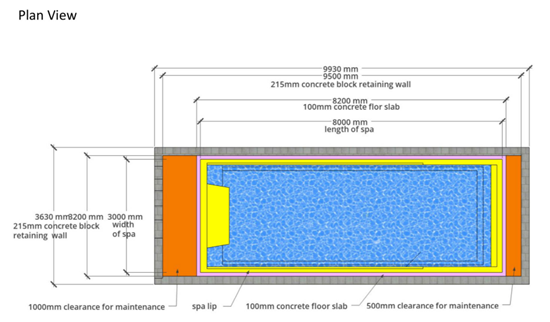 Consruction STEAM sauna construction sauna prefabricated pools