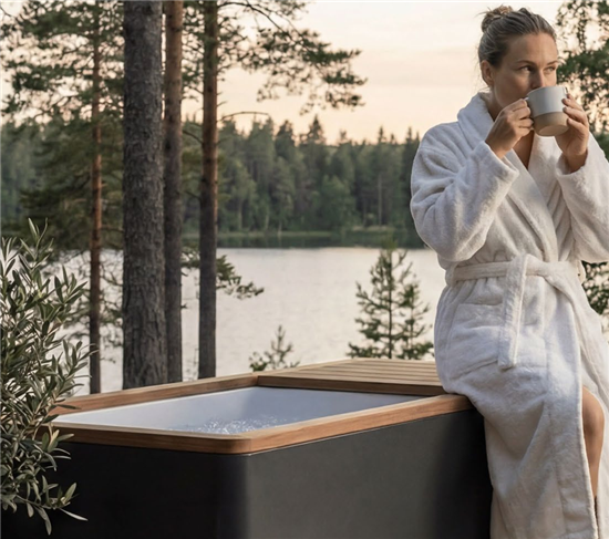Consruction STEAM sauna construction sauna prefabricated pools