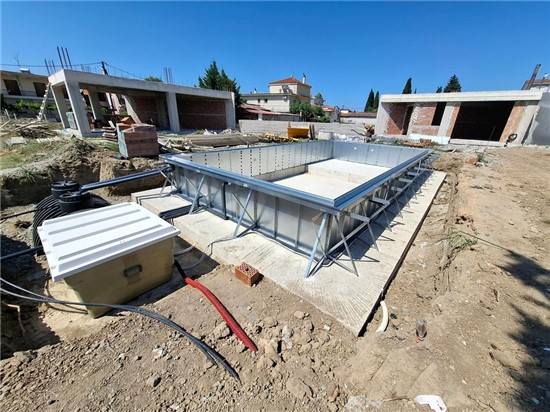 Consruction STEAM sauna construction sauna prefabricated pools