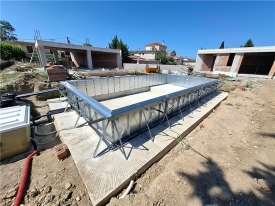 Consruction STEAM sauna construction sauna prefabricated pools