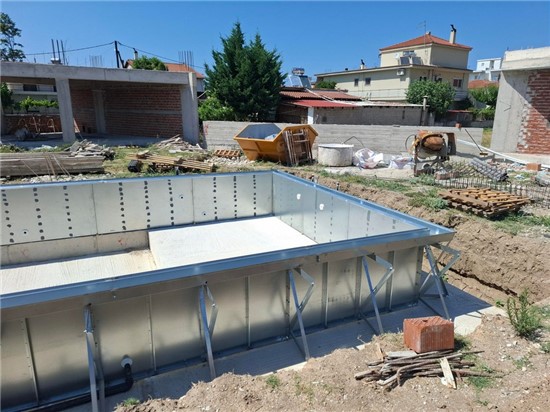 Consruction STEAM sauna construction sauna prefabricated pools