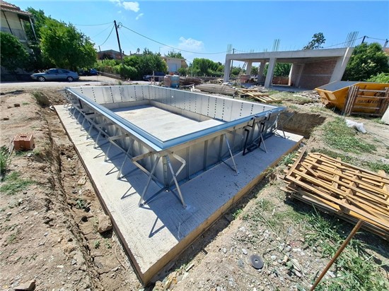 Consruction STEAM sauna construction sauna prefabricated pools