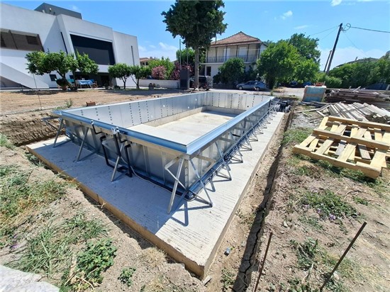 Consruction STEAM sauna construction sauna prefabricated pools