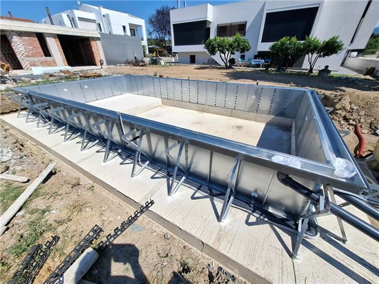 Consruction STEAM sauna construction sauna prefabricated pools