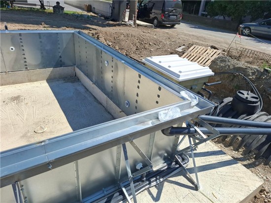 Consruction STEAM sauna construction sauna prefabricated pools