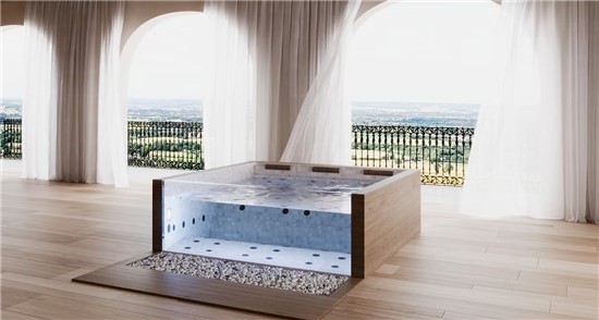 Consruction STEAM sauna construction sauna prefabricated pools