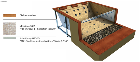 Consruction STEAM sauna construction sauna prefabricated pools