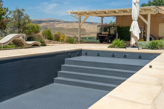Consruction STEAM sauna construction sauna prefabricated pools 