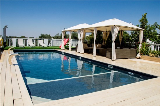 Consruction STEAM sauna construction sauna prefabricated pools
