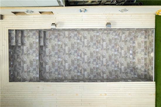 Consruction STEAM sauna construction sauna prefabricated pools