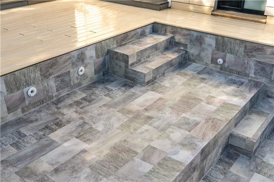 Consruction STEAM sauna construction sauna prefabricated pools