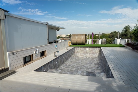 Consruction STEAM sauna construction sauna prefabricated pools