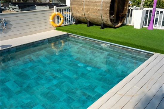 Consruction STEAM sauna construction sauna prefabricated pools