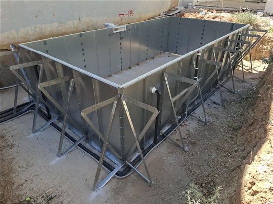 Consruction STEAM sauna construction sauna prefabricated pools