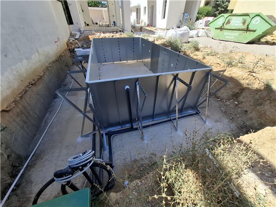 Consruction STEAM sauna construction sauna prefabricated pools