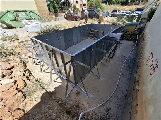 Consruction STEAM sauna construction sauna prefabricated pools