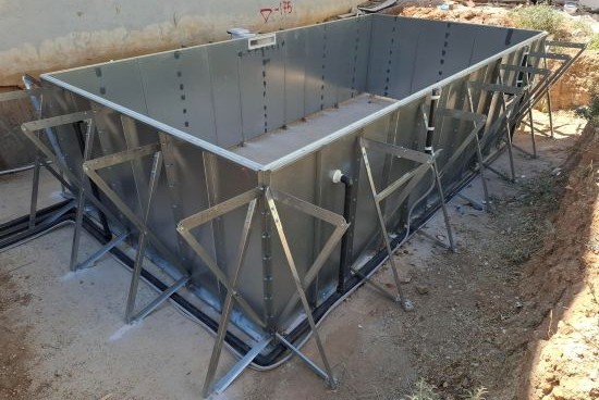 Consruction STEAM sauna construction sauna prefabricated pools