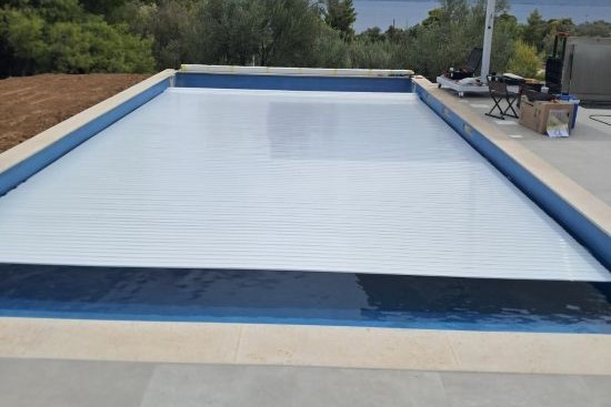 ELECTRIC COVERS ABOVEGROUND, DEL ROLL ENERGY EVOLUTION pool cover in Loutraki