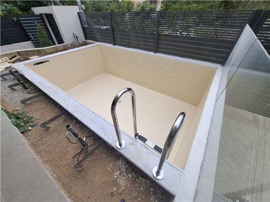 Concrete swimming pool with Skimmer in Halandri Athens - Project 47