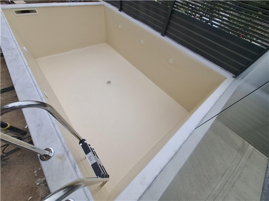 Concrete swimming pool with Skimmer in Halandri Athens - Project 47