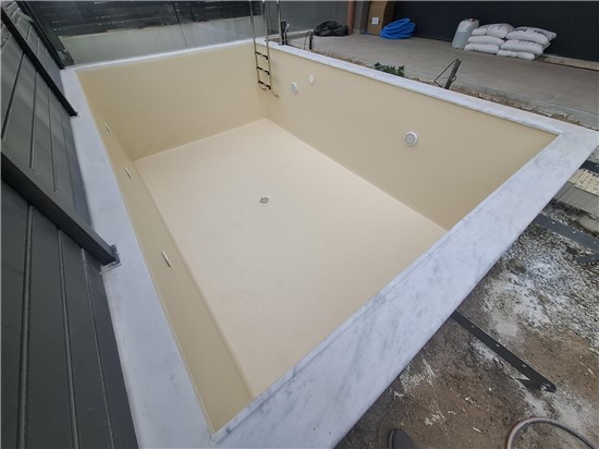 Concrete swimming pool with Skimmer in Halandri Athens - Project 47