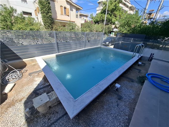 Concrete swimming pool with Skimmer in Halandri Athens - Project 47