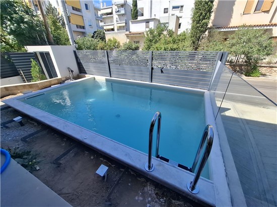 Concrete swimming pool with Skimmer in Halandri Athens - Project 47